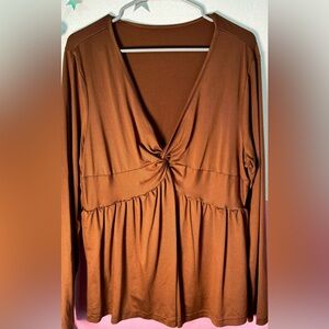 PLUS SIZE - Long sleeve shirt- LIKE NEW